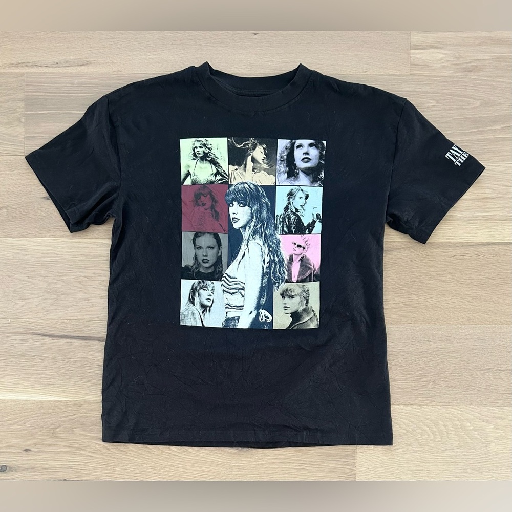 Official Taylor Swift The Eras Tour Double Sided Concert T-shirt